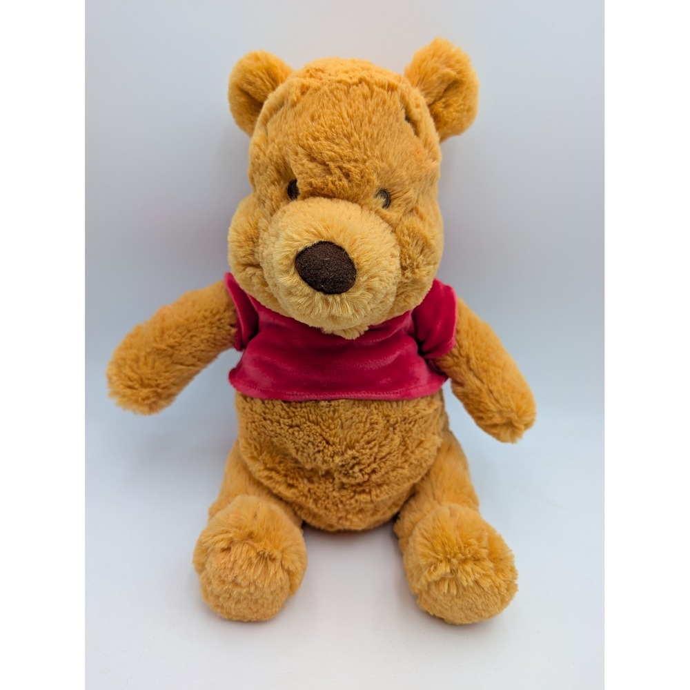 Gund Disney Winnie the Pooh Plush Gold Red 320369 Stuffed Animal Bear